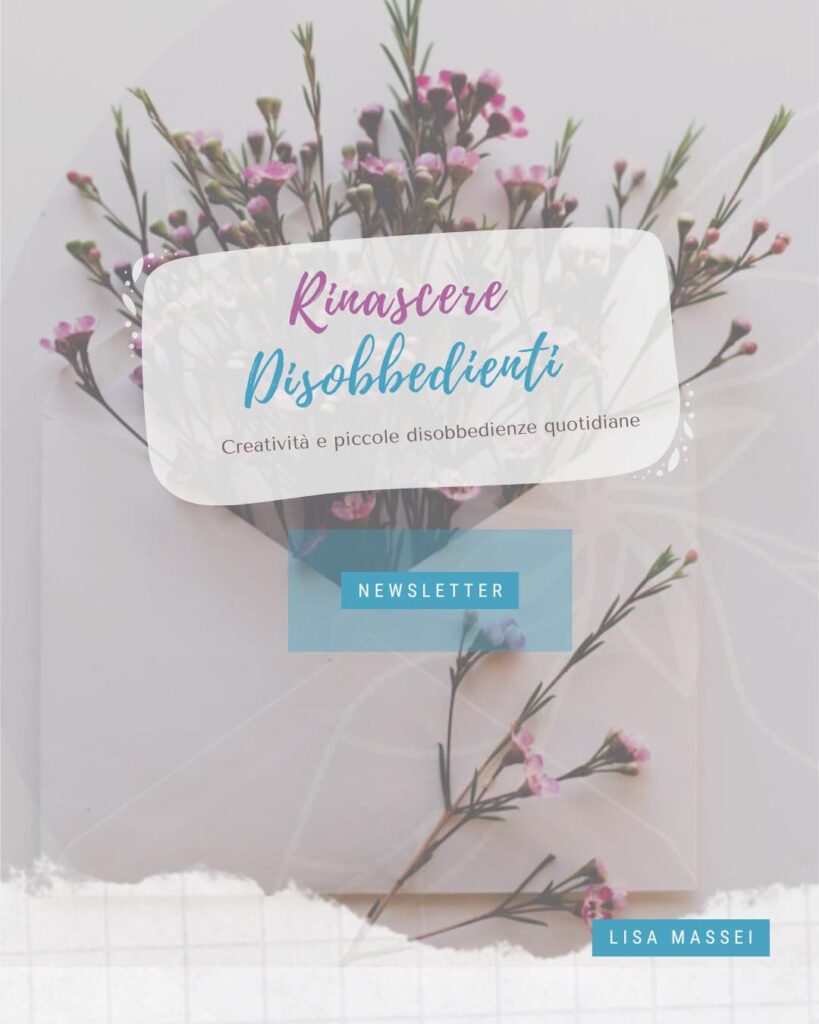 Rinascere Disobbedienti newsletter